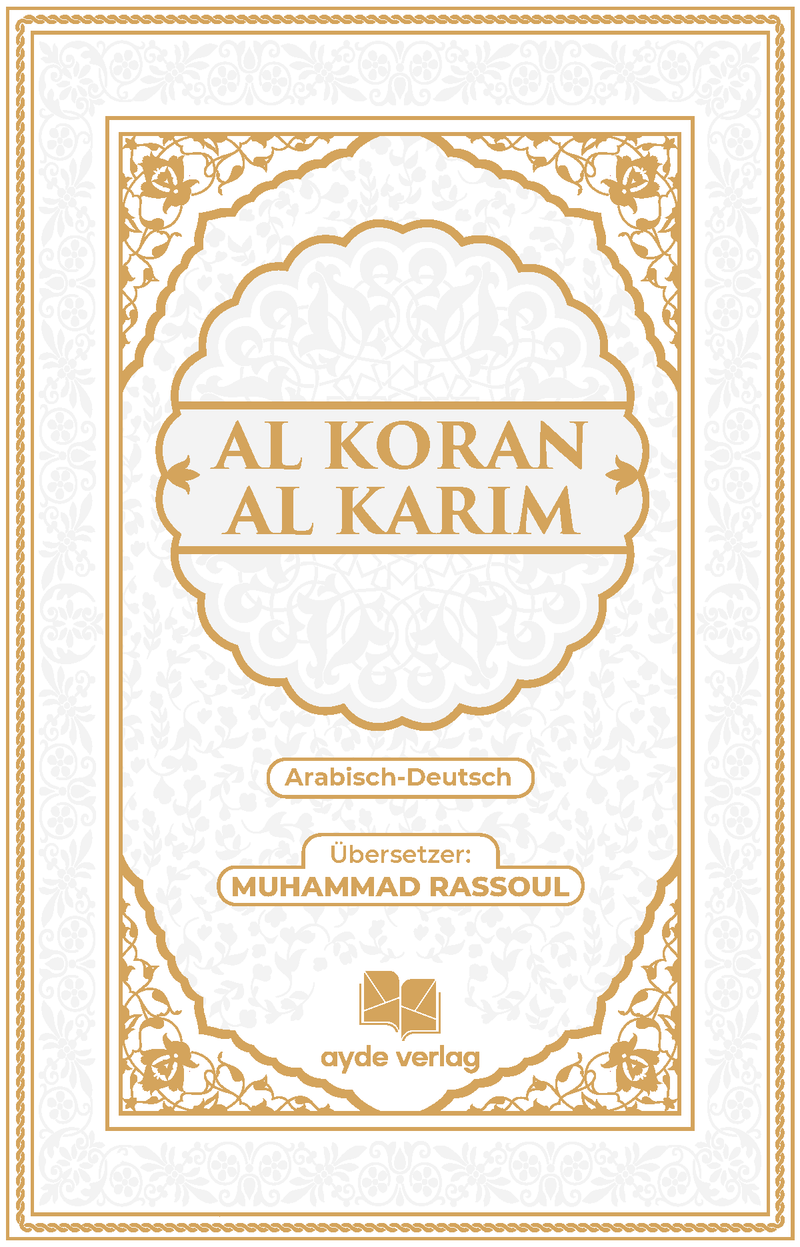 Al Koran Al Karim (weiß-Gold)