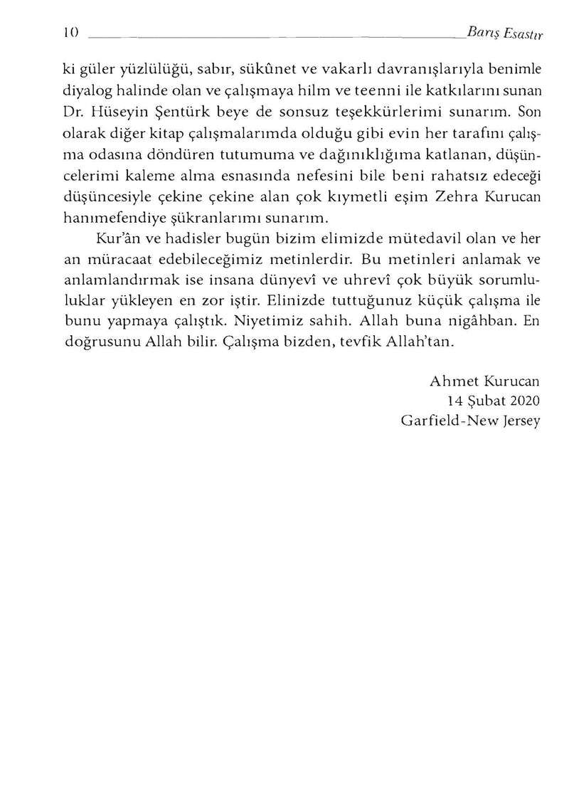 Barış Esastır | Ahmet Kurucan