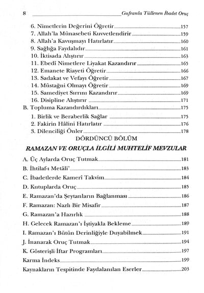 ORUÇ : Gufranla Tüllenen İbadet | M. Fethullah Gülen