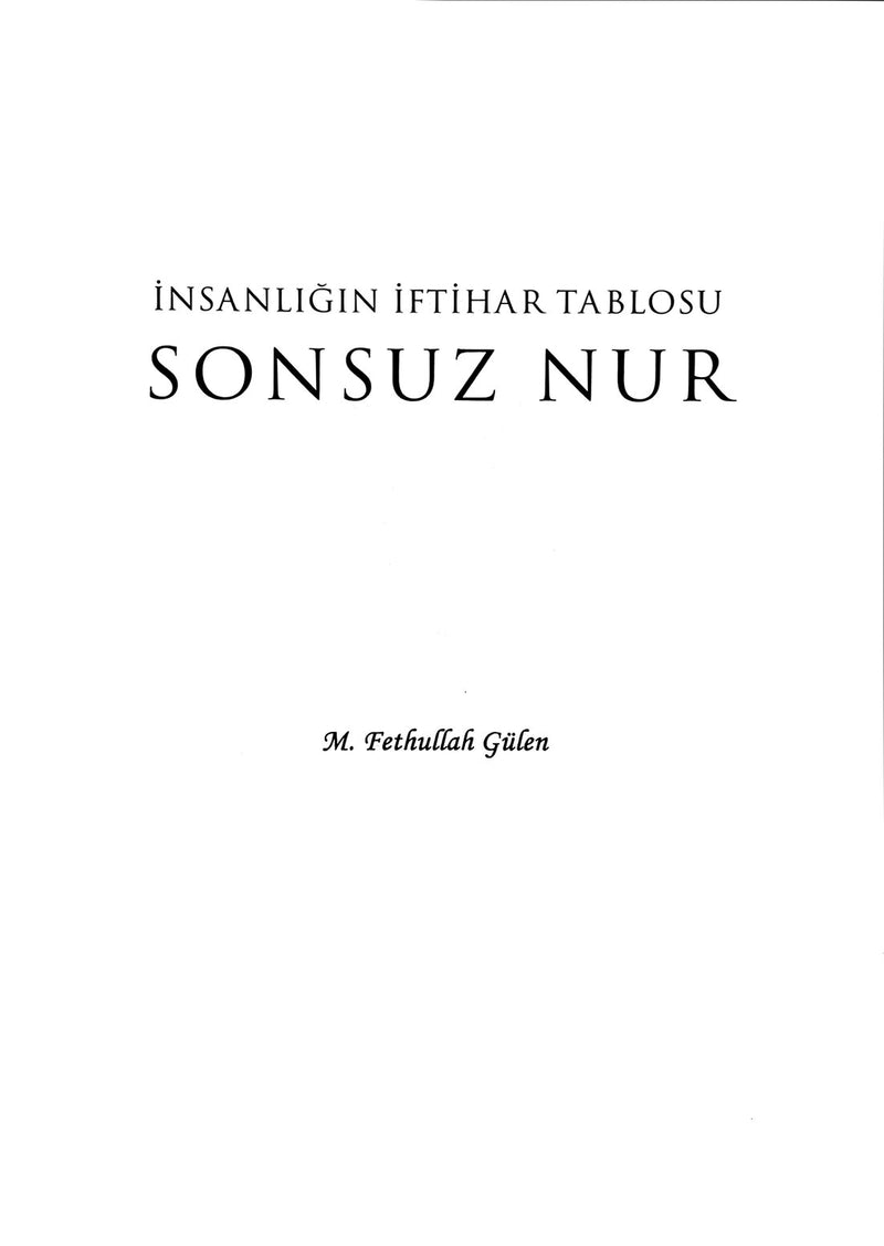 Sonsuz Nur | M. Fethullah Gülen