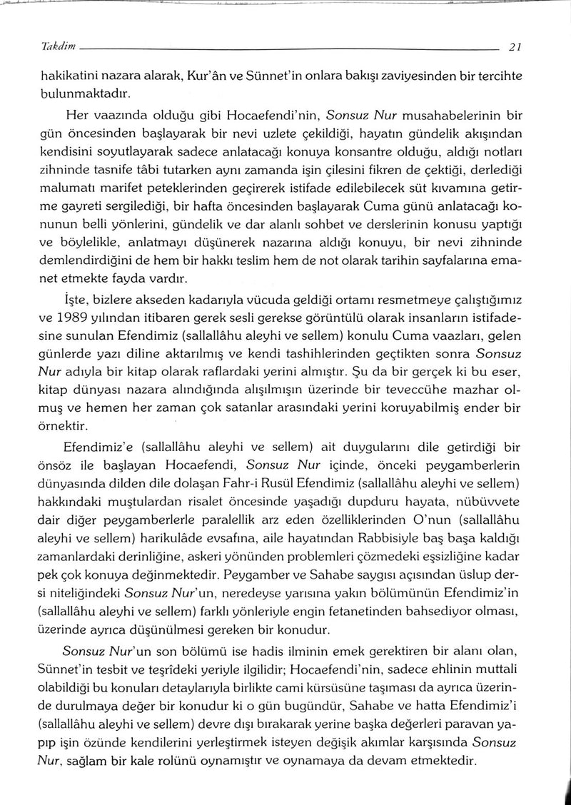 Sonsuz Nur | M. Fethullah Gülen